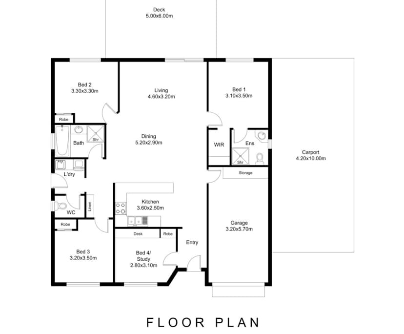Room in a share house