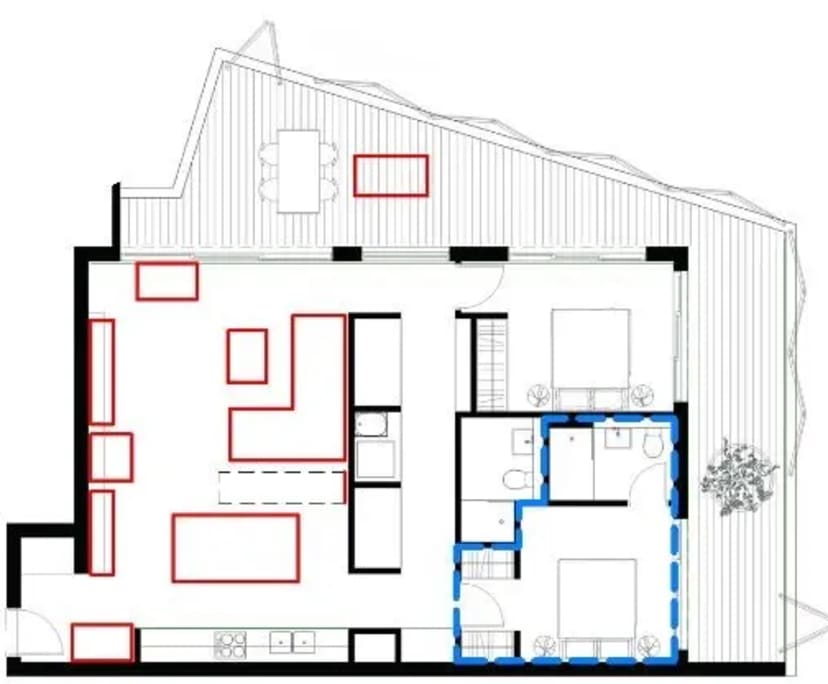 Room with ensuite in a flatshare