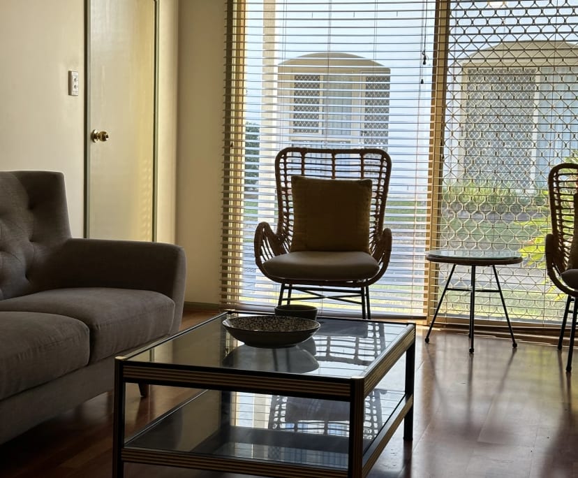 Furnished room with own bathroom