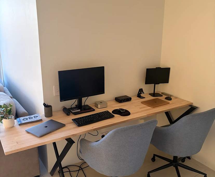 Whole property with 2 rooms for rent
