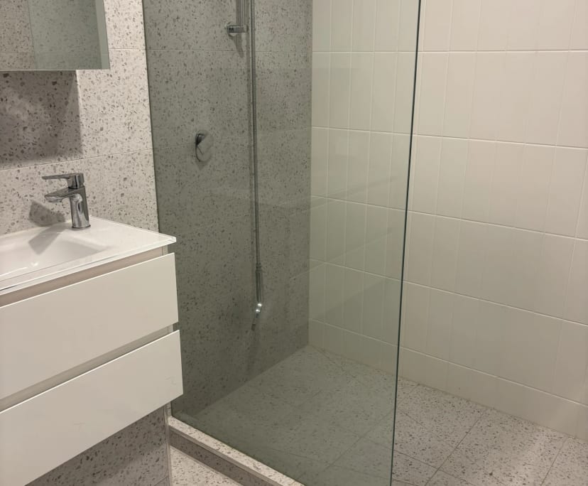 Room with own bathroom
