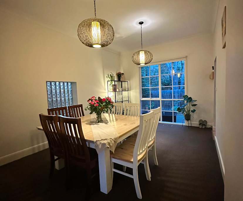 Furnished room with own bathroom