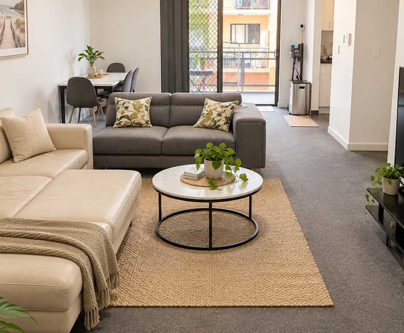 Furnished room with own bathroom