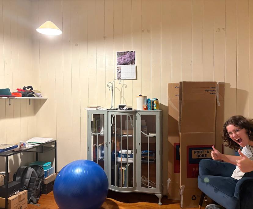 Unfurnished room in a share house