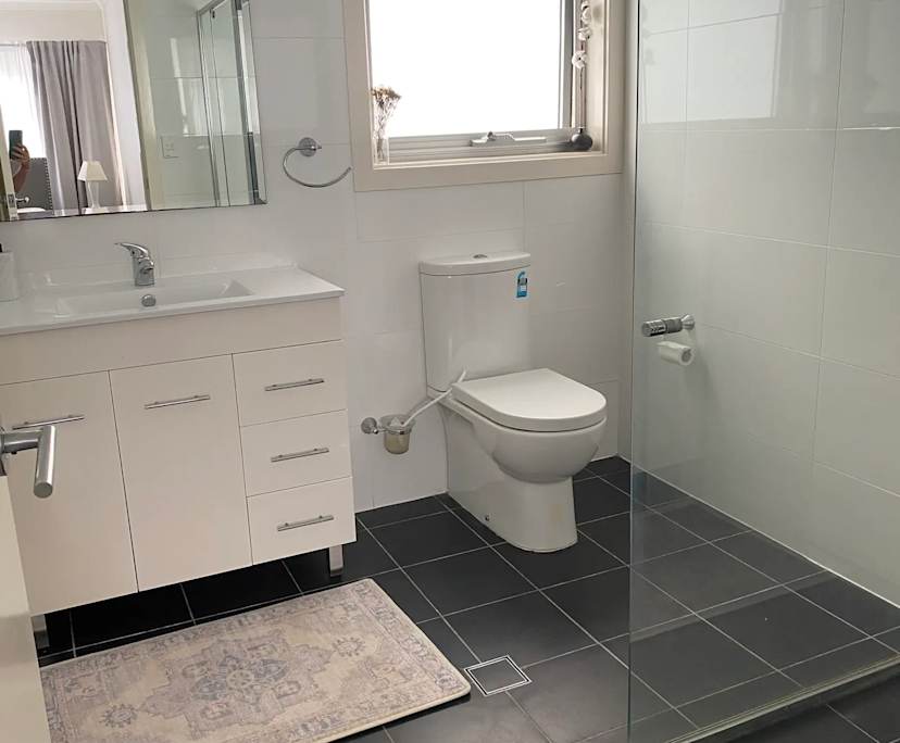 Room with own bathroom