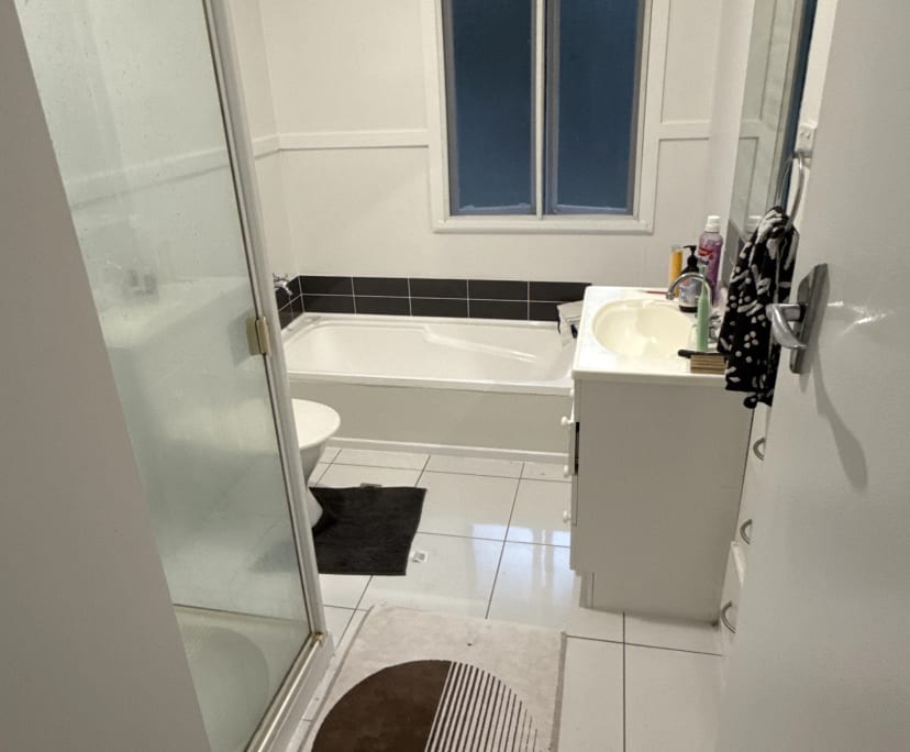 Unfurnished room with own bathroom