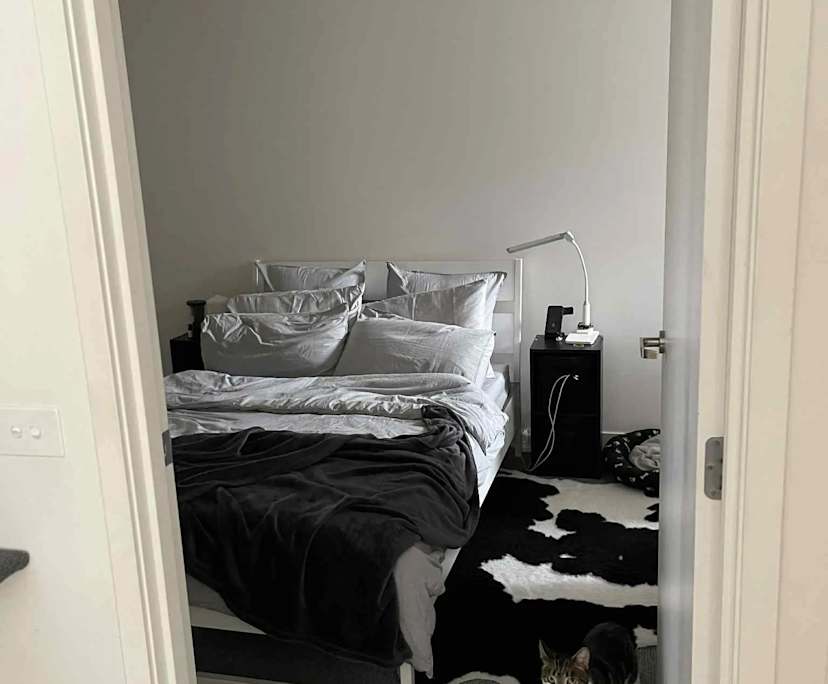 Unfurnished room with ensuite in a flatshare