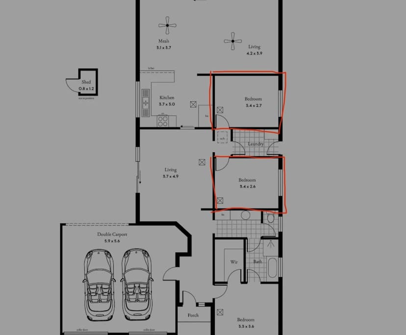 $250, Share-house, 2 rooms, Oakden SA 5086, Oakden SA 5086