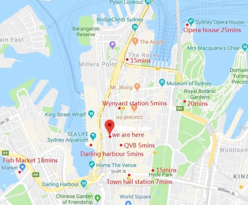 $1,250, Whole-property, 2 bathrooms, Sydney NSW 2000