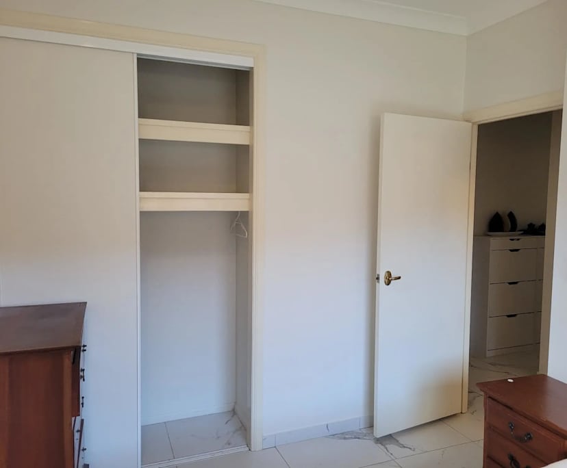 Unfurnished room with own bathroom