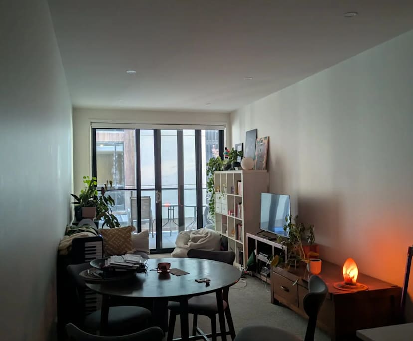 Unfurnished room with own bathroom