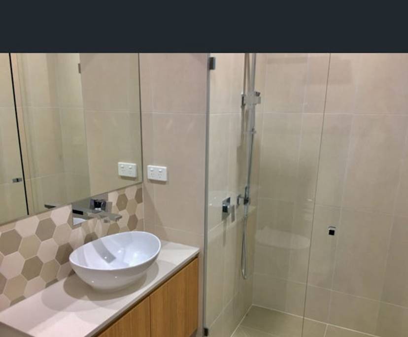 Unfurnished room with own bathroom