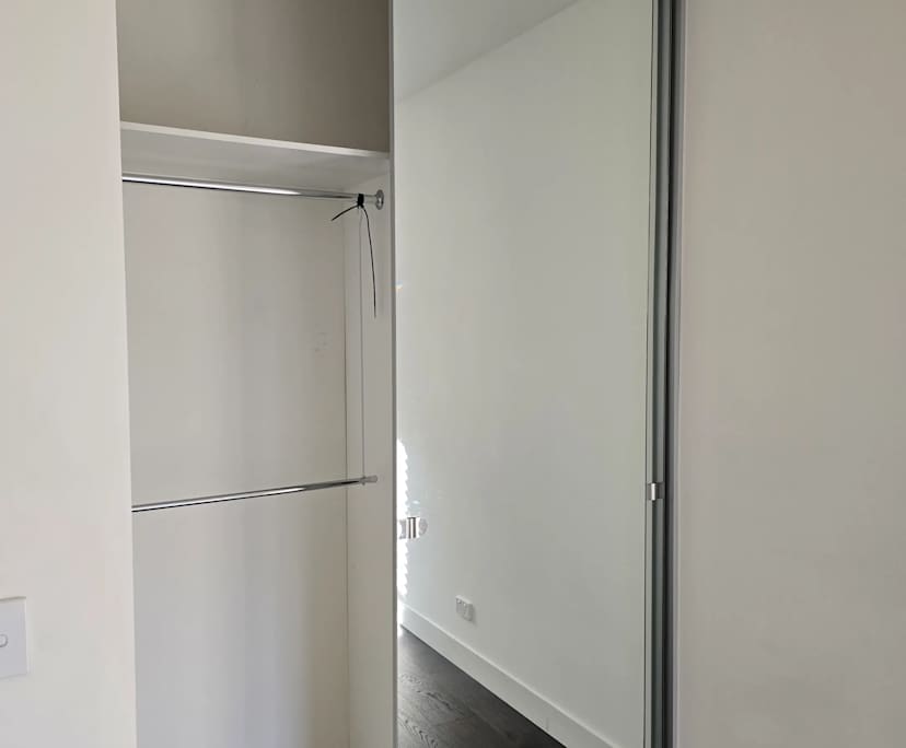 Unfurnished room with own bathroom