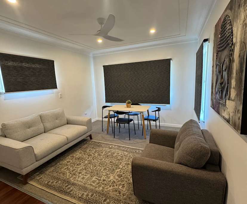 Whole property with 2 rooms for rent