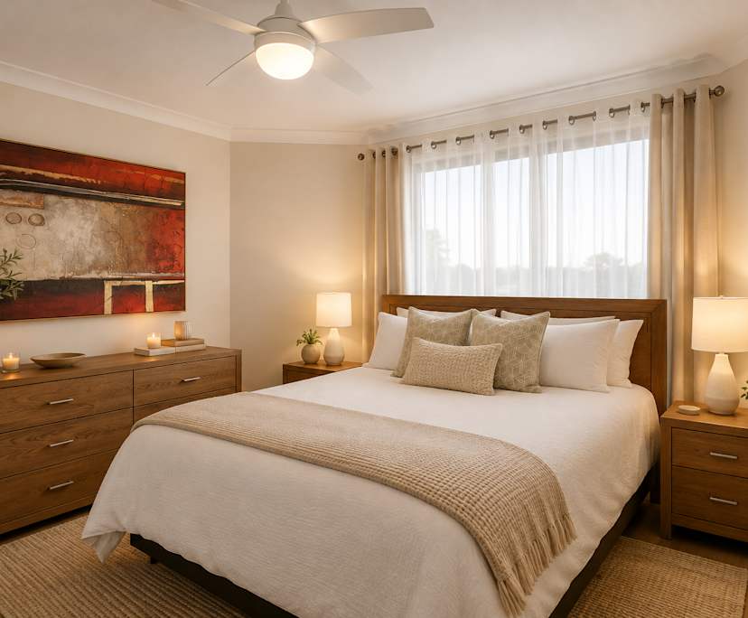 Furnished room with ensuite in a share house