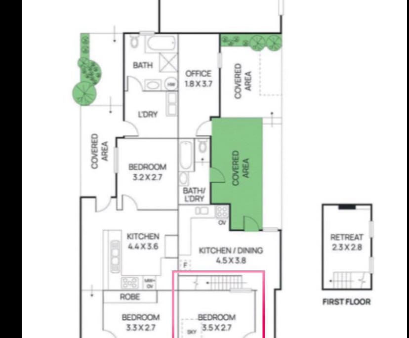 Room in a share house