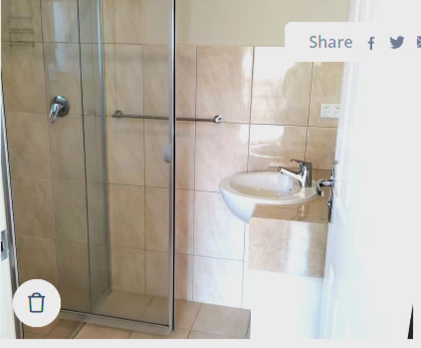 Furnished room with ensuite in a share house