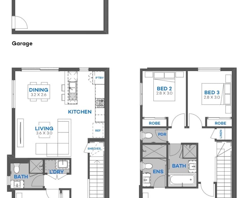 Whole property with 4 rooms for rent