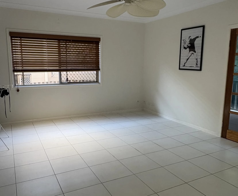 Unfurnished room with own bathroom