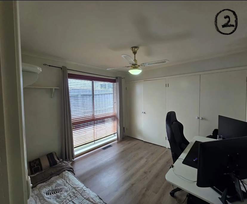 Unfurnished room in a share house