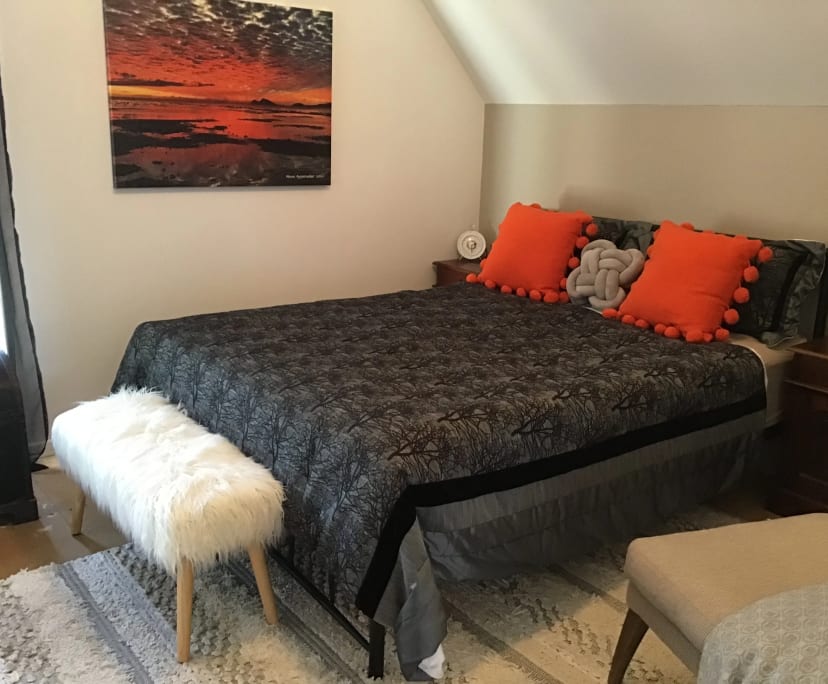 Furnished room with own bathroom