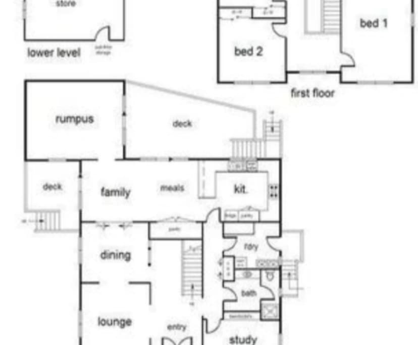 Unfurnished room in a share house