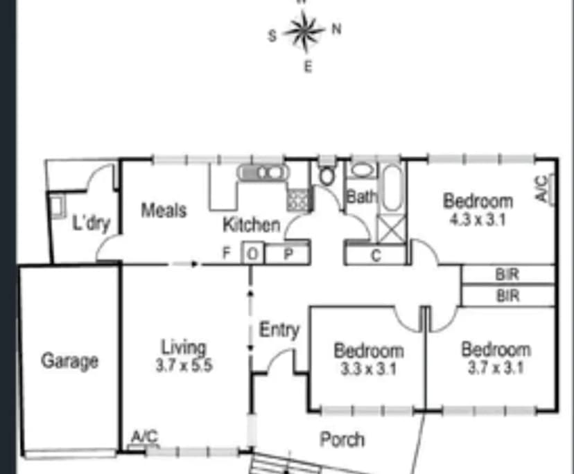 Room in a share house