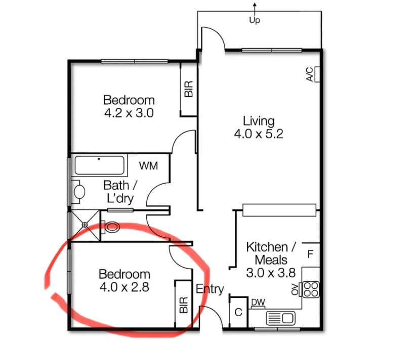 $300, Flatshare, 2 bathrooms, Elwood VIC 3184