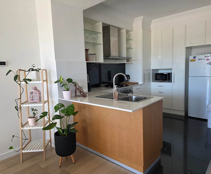 Unfurnished room with own bathroom