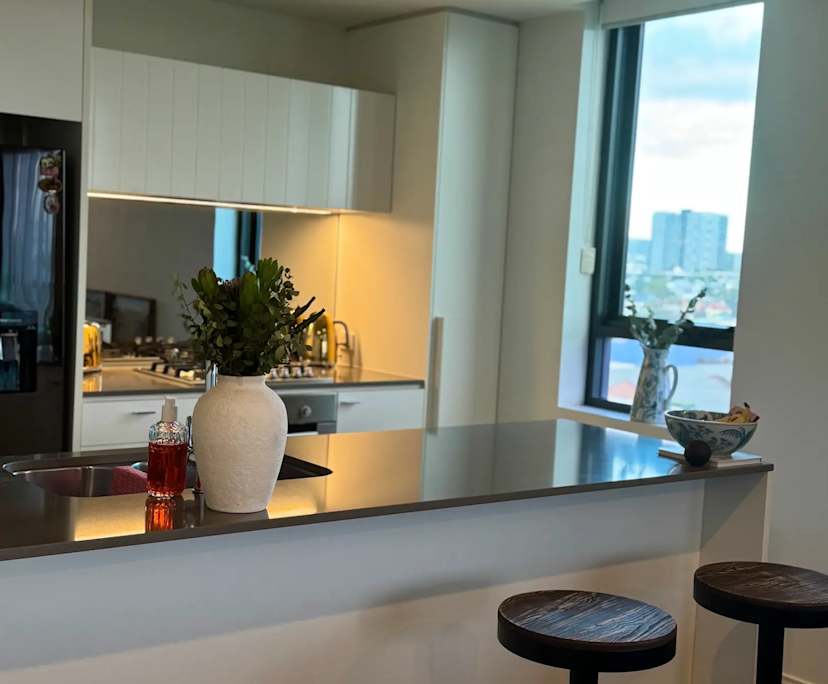 Unfurnished room with own bathroom
