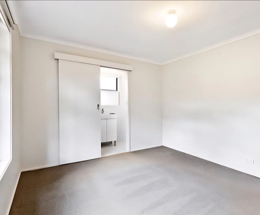 Unfurnished room with ensuite in a share house