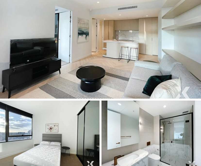 Furnished room with ensuite in a flatshare