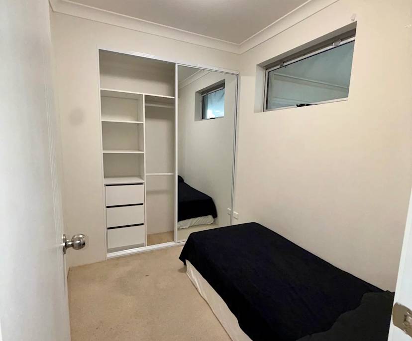 Furnished room with own bathroom