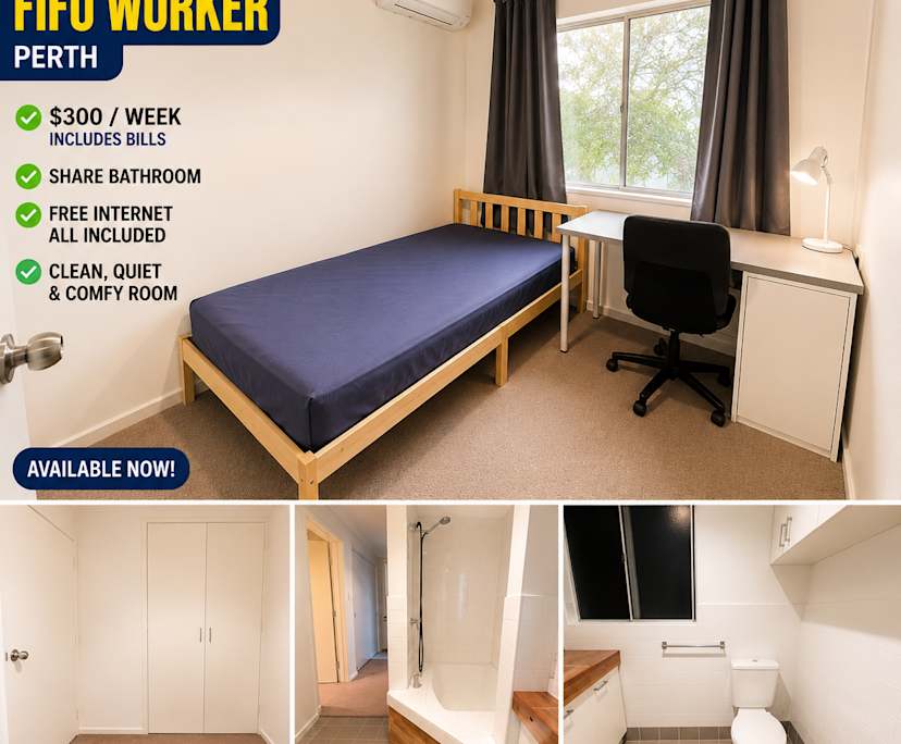 Furnished room in a share house