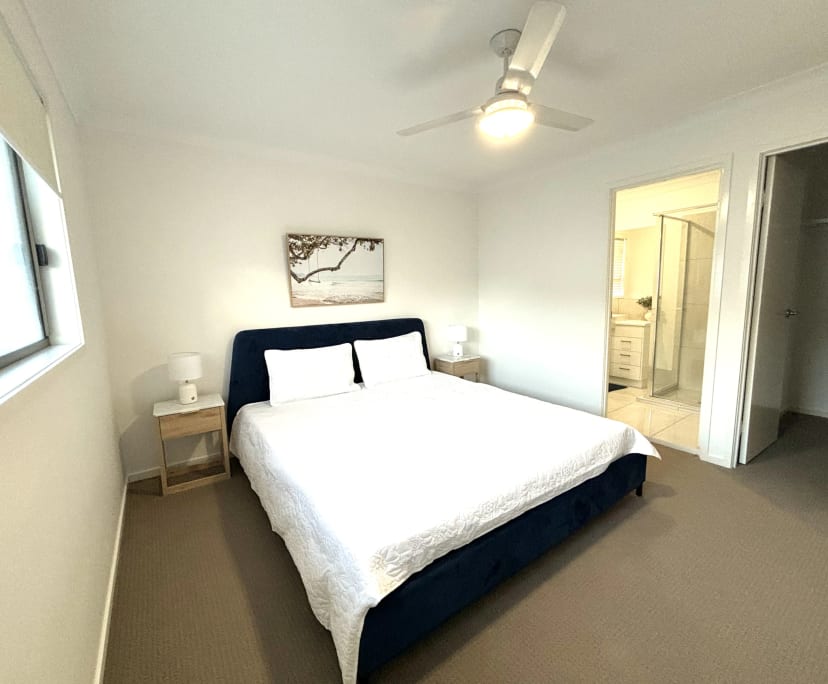 Furnished room with ensuite in a share house