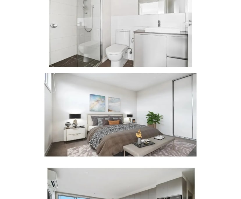 Unfurnished room in a flatshare