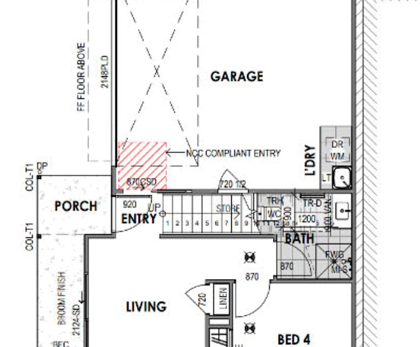 Whole property with 4 rooms for rent