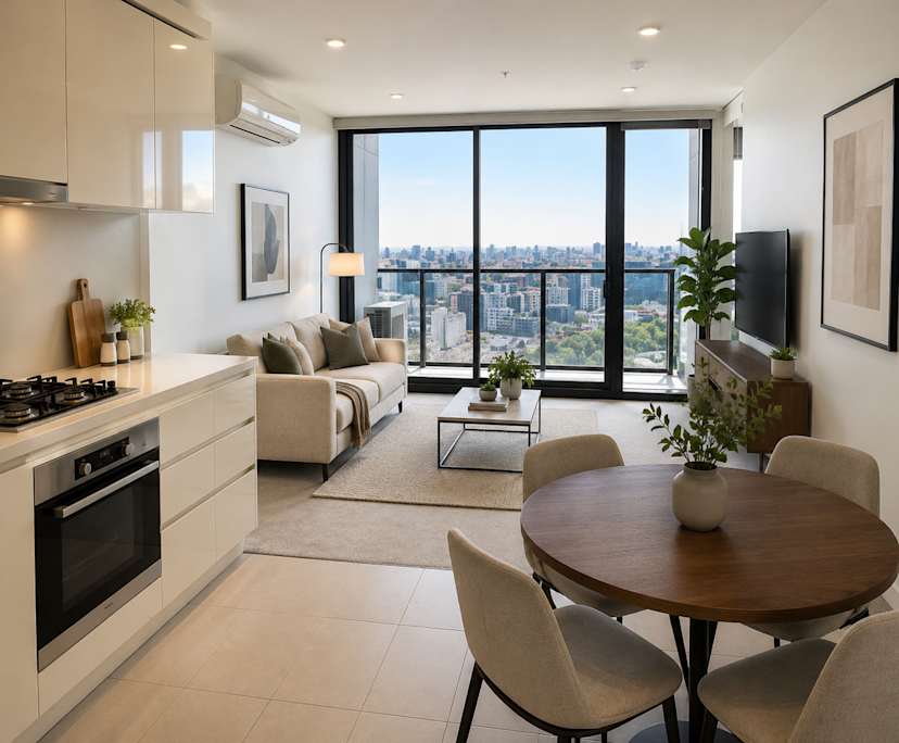 Furnished room with own bathroom