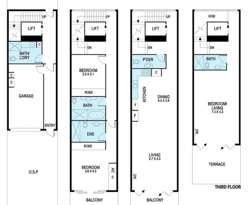 Room with ensuite in a share house