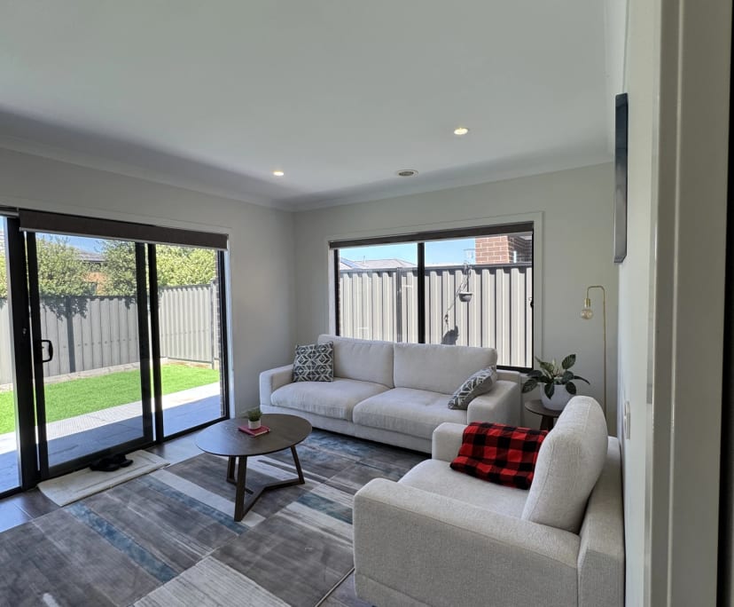 Unfurnished room with own bathroom