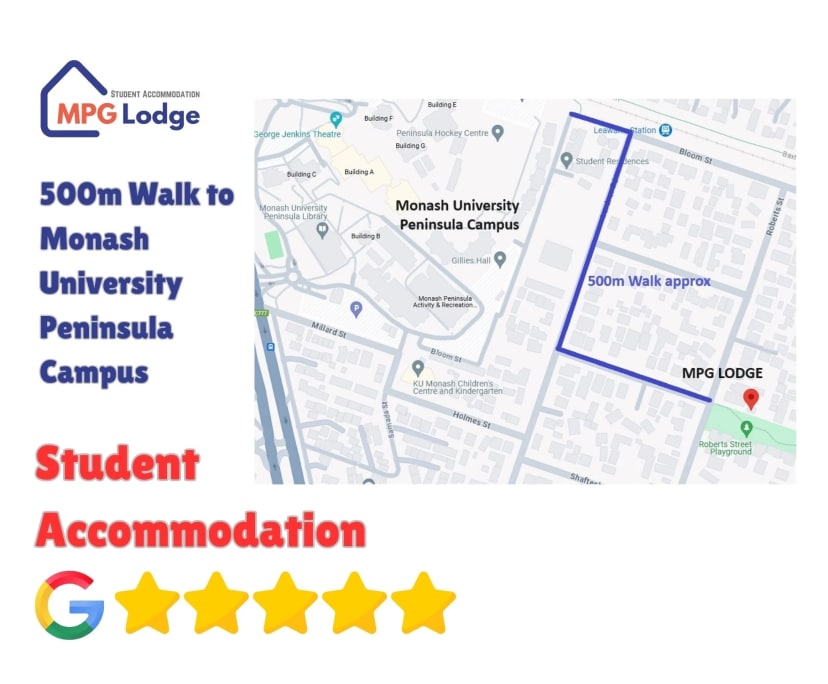 $225-355, Student-accommodation, 3 rooms, Frankston VIC 3199, Frankston VIC 3199