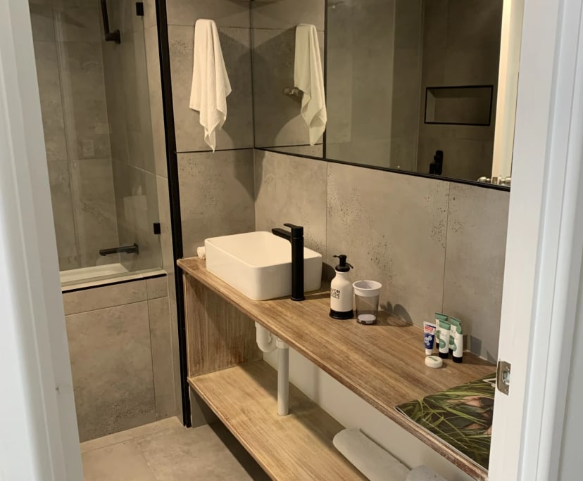 Furnished room with own bathroom