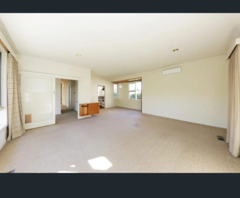 Unfurnished room with own bathroom