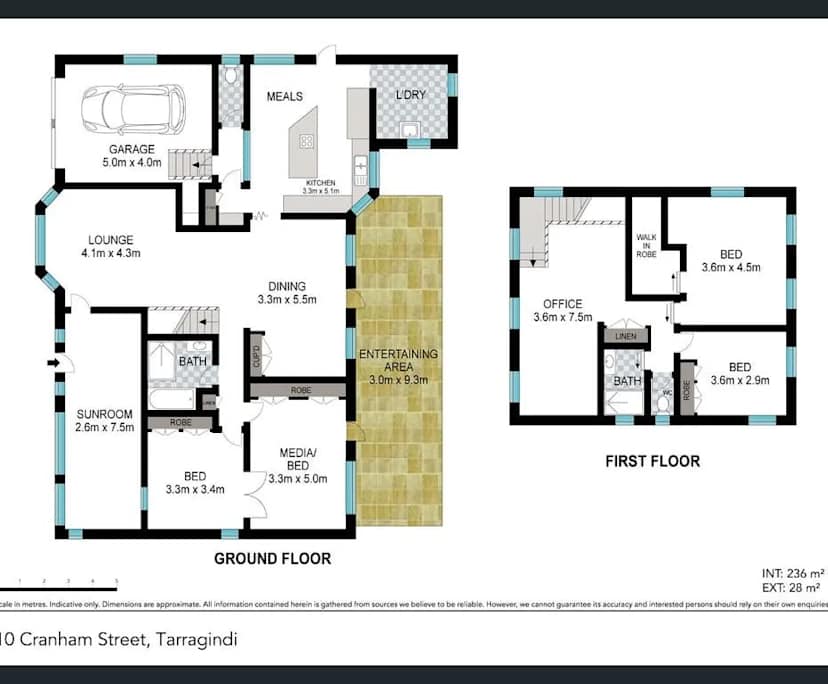 Unfurnished room in a share house