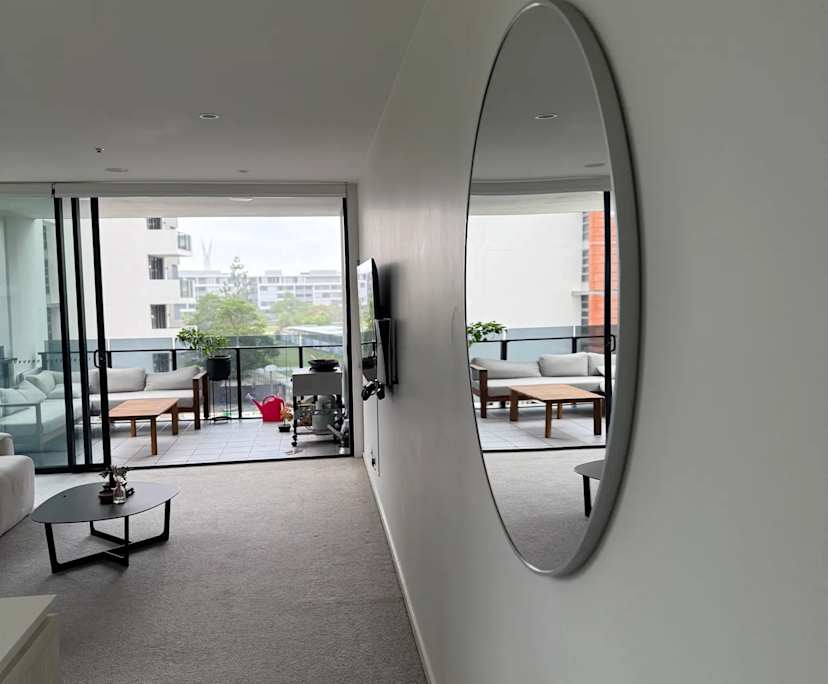 Room with own bathroom