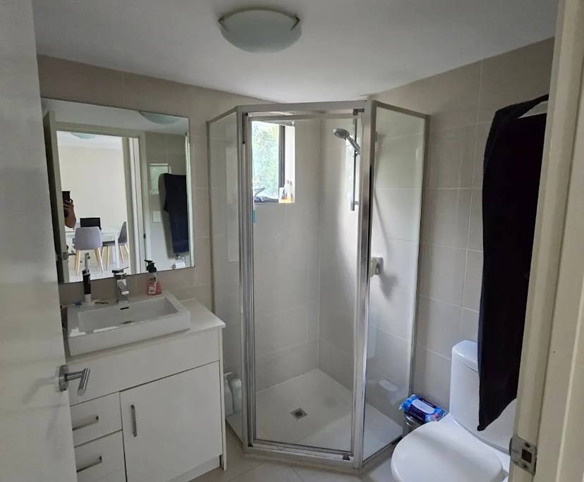 Furnished room with own bathroom