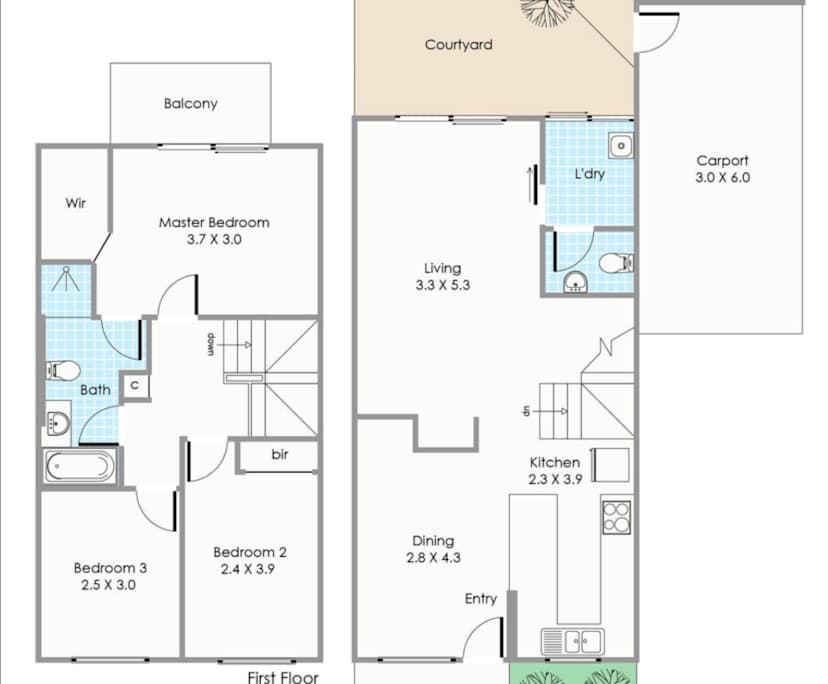 Room in a share house