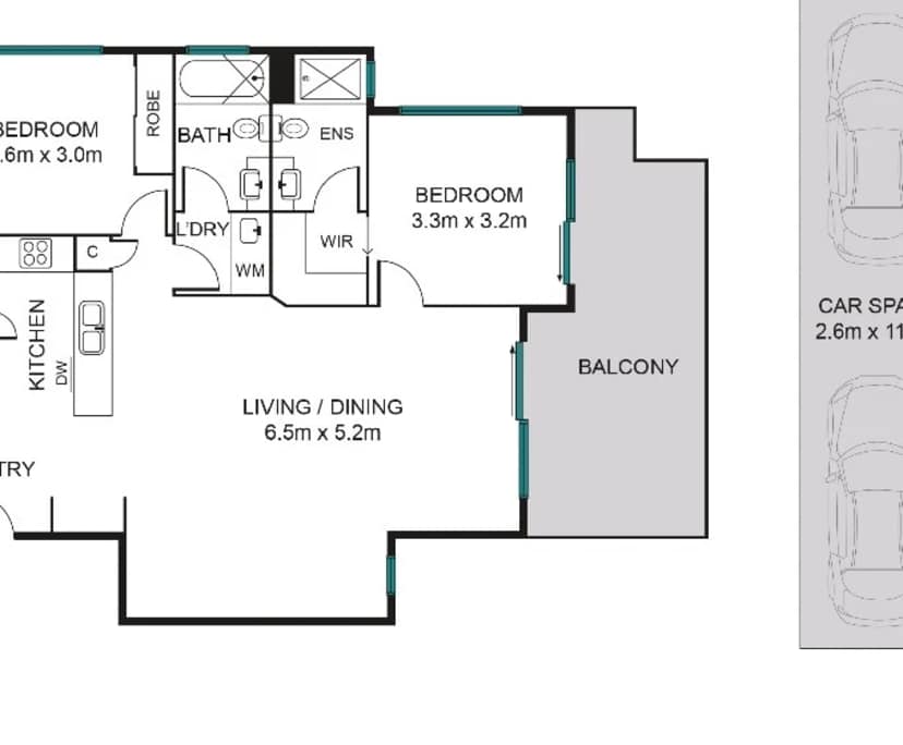 $300, Flatshare, 2 bathrooms, Stafford QLD 4053