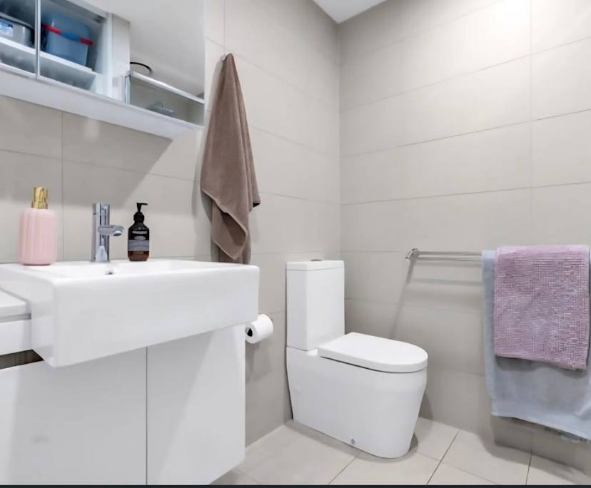 Room with own bathroom