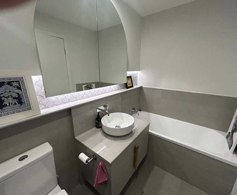 Room with own bathroom